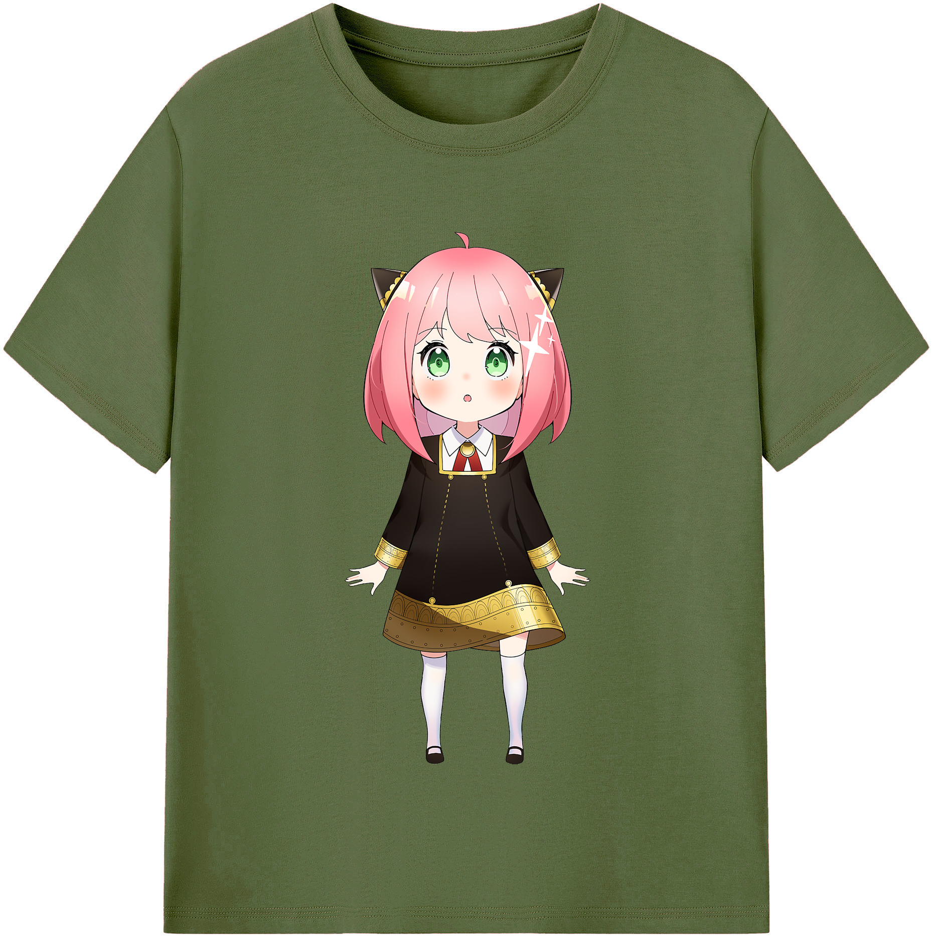 （画像用） SPY×FAMILY间谍家家酒 綿100％半袖Tシャツ（フロントプリント）
